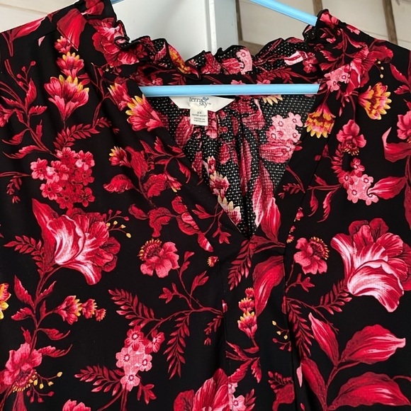 Terra & Sky Maxi High Low Dress NWOT - Picture 2 of 11